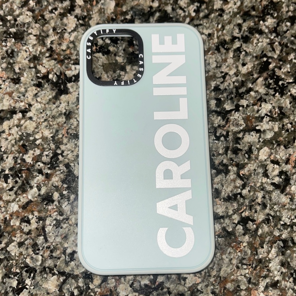 Brand new “Caroline” Casetify iPhone 12 Pro case